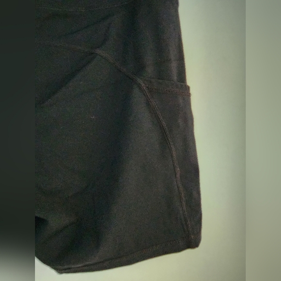 Zyia Active Luxe Drawstring (Removed) Hustle Athletic Shorts Black Large 4" - Picture 9 of 9